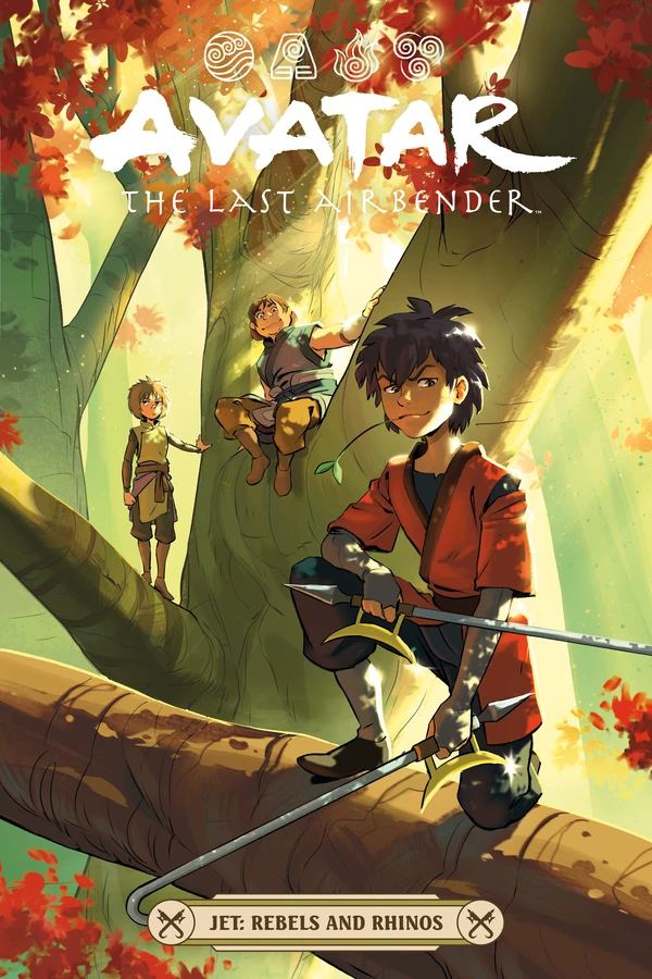 Avatar: The Last Airbender: Jet: Rebels and Rhinos - Cover 